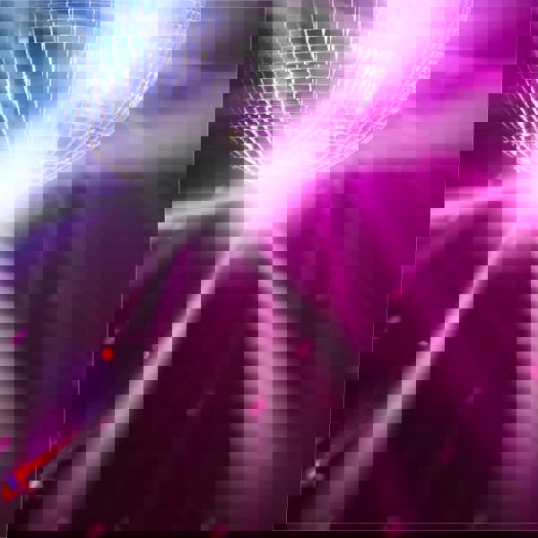 FX Lab Half Mirror Ball with Built In Motor