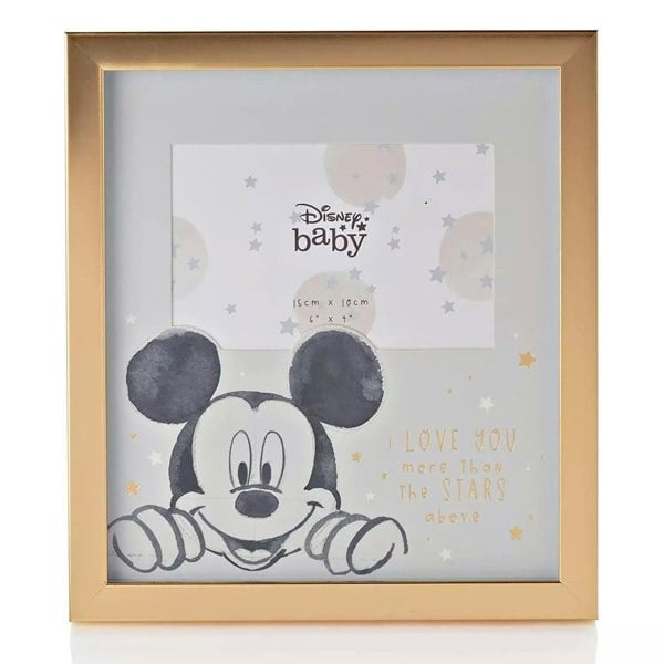 Disney Mickey Mouse  I Love You To The Moon and Back Photo Frame New Baby Gift