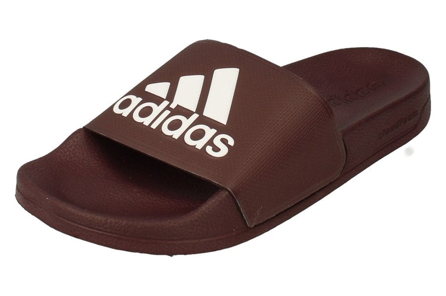 Adidas Adilette Shower Unisex Slides Flip Flop EE7042 - Burgundy Ee7042 - Photo 0