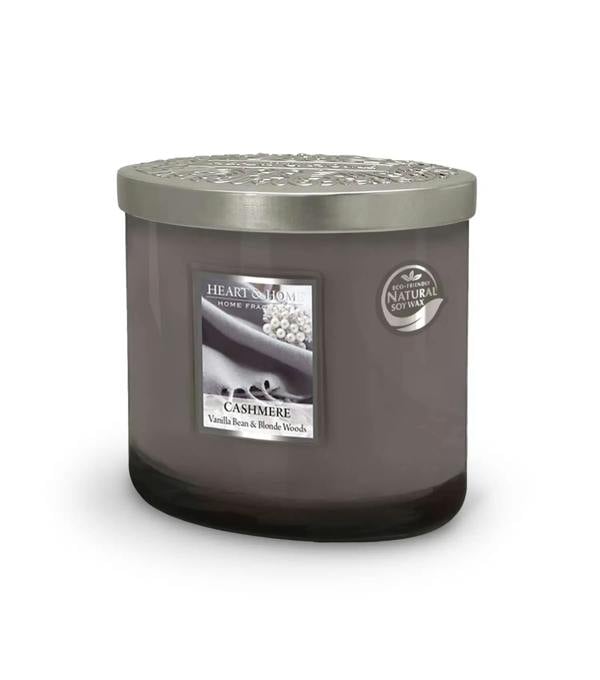 Heart & Home Cashmere - 2 Wick Ellipse Candle