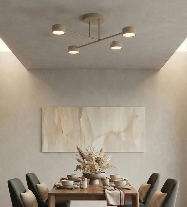 Emibig HALO Ceiling Lamp 4 x GX53 Beige