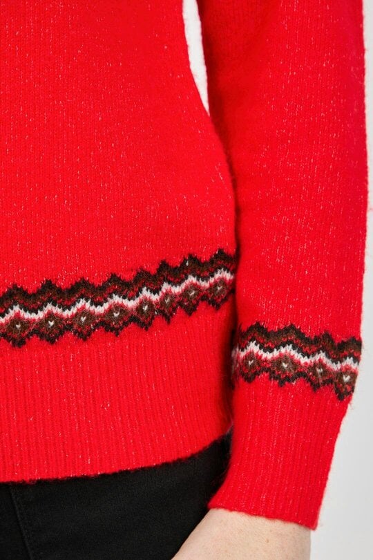Mudflower Fair Isle Yoke Jumper