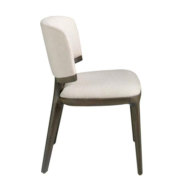 Angel Cerdá Light Grey Fabric Chair 4165