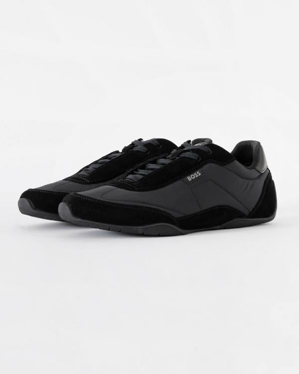 BOSS Orange Jaylen Lowp sdnylt Mens Trainers - Black 005