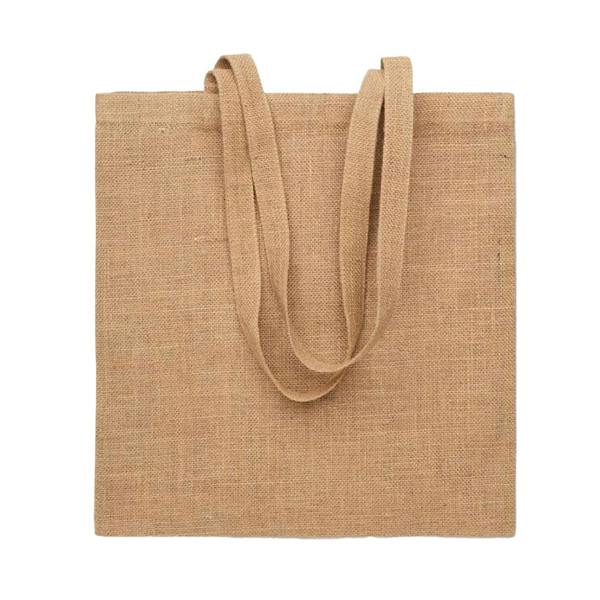 MidOcean Zolang Jute Long Handle Shopper Bag - Beige