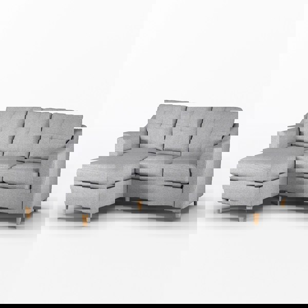 Furnishings For Less Baxter Fabric L Shaped 3 Seater Corner Sofa With Chaise