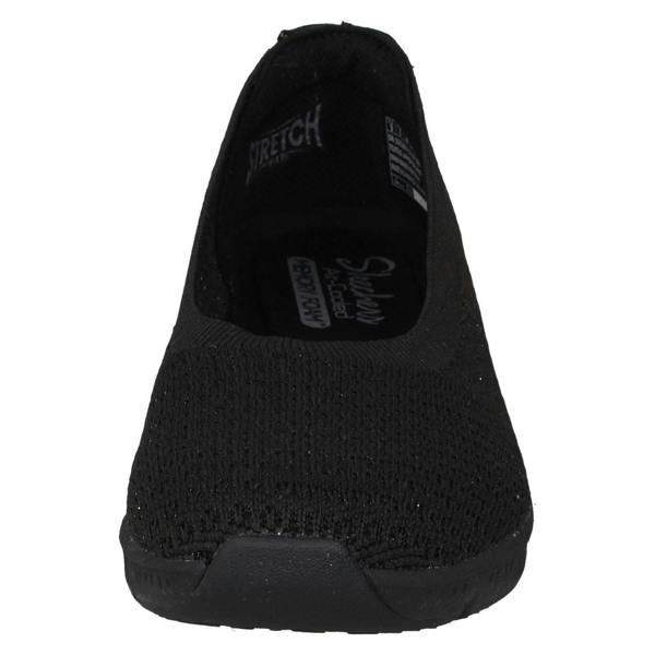 Skechers Ladies Skechers Vegan Memory Foam Slip On Shoes Wonderstruck 100360