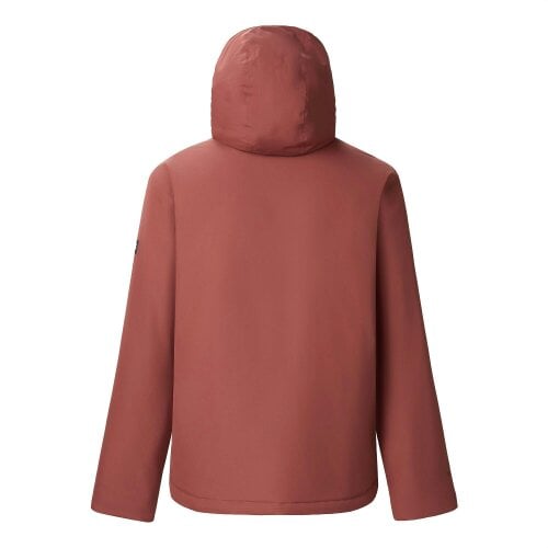 Regatta Mens Sterlings Insulated Waterproof Jacket - Dark Cherry/Black