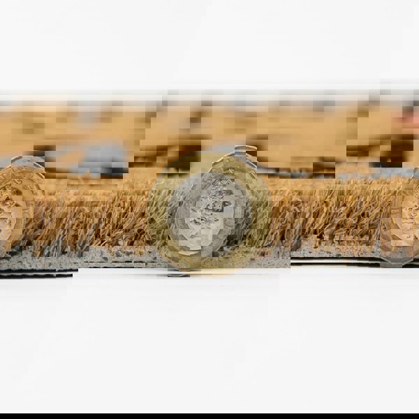 JVL Eco-Friendly Latex Backed Coir Entrance Doormat, 45x75cm - Kindness