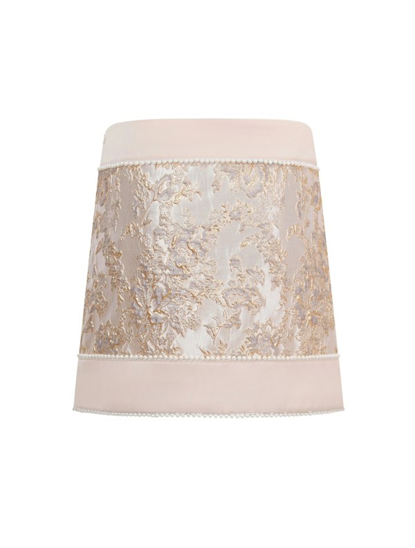 BALOU Jacquard Mini Skirt