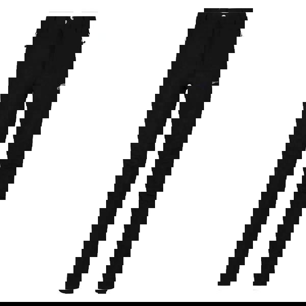 Regatta Great Outdoors Mens Adventure Tech Geo II Wind Resistant Long Leg Softshell Trousers - Black - 