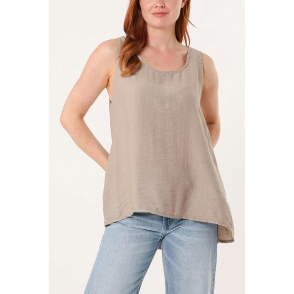 Blue Vanilla Sleeveless Top