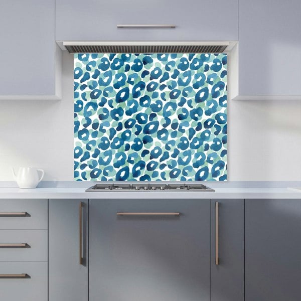 Warren Reed - Designer Watercolour Leopard Print Kitchen Splashback