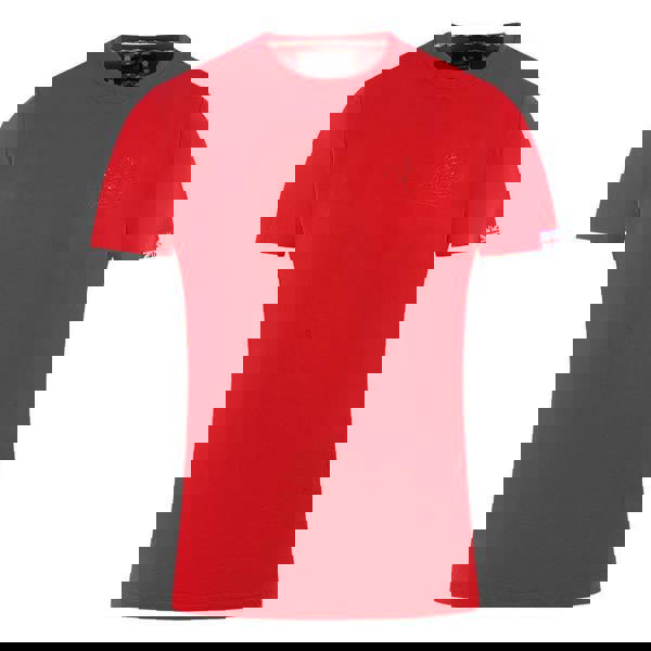 Aquascutum Mens London Aldis Tonal Logo T-Shirt - Red - 