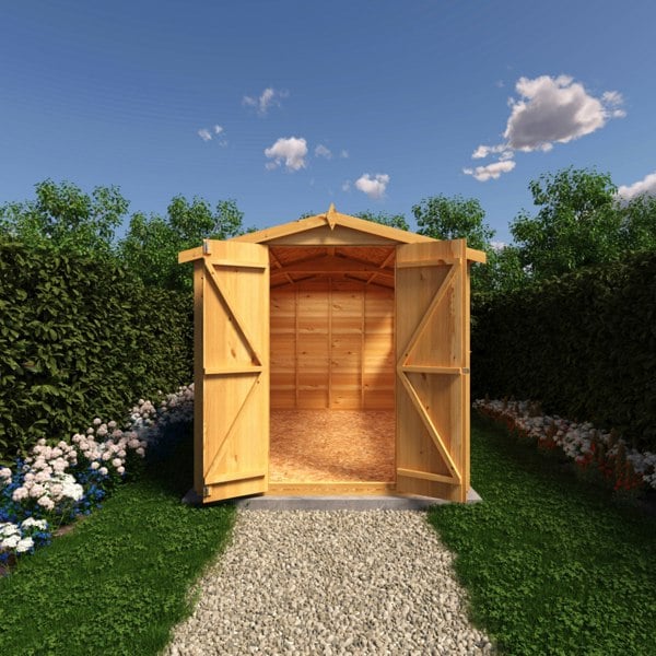 Shire Overlap Double Door 10x6 Storage Shed