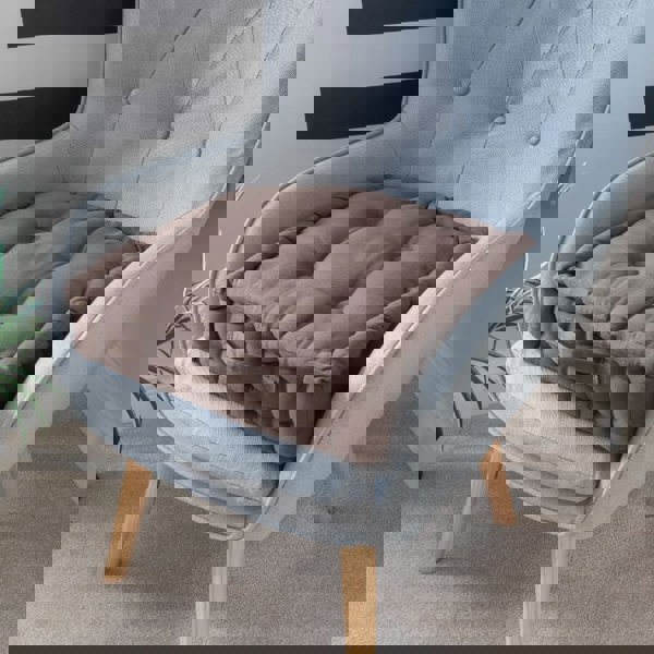 Snug City Seat Pad Cushion Booster 100% Cotton Cover 45cm Square