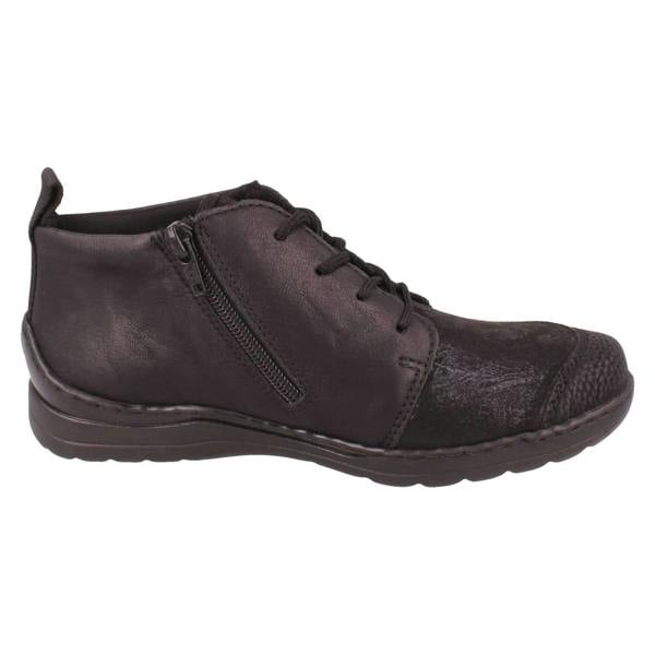 Rieker Ladies Rieker Wide Fit Ankle Boot 48992
