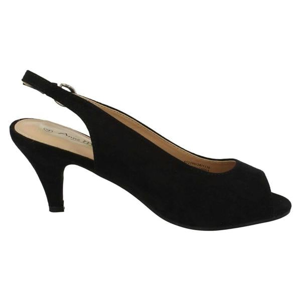 Anne Michelle Ladies Anne Michelle Peep Toe Sling back Heels