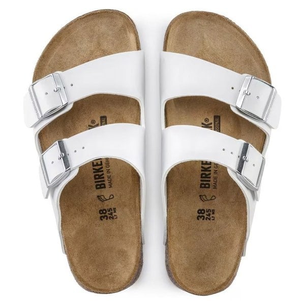 Birkenstock Arizona PROF Birko - Flor - White - Daley Footwear