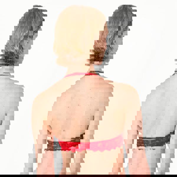 After Eden Anna Lace Single Boost Underwired Gel Bra Red