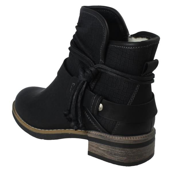 Rieker Ladies Rieker Fleece Lined Ankle Boots 94689