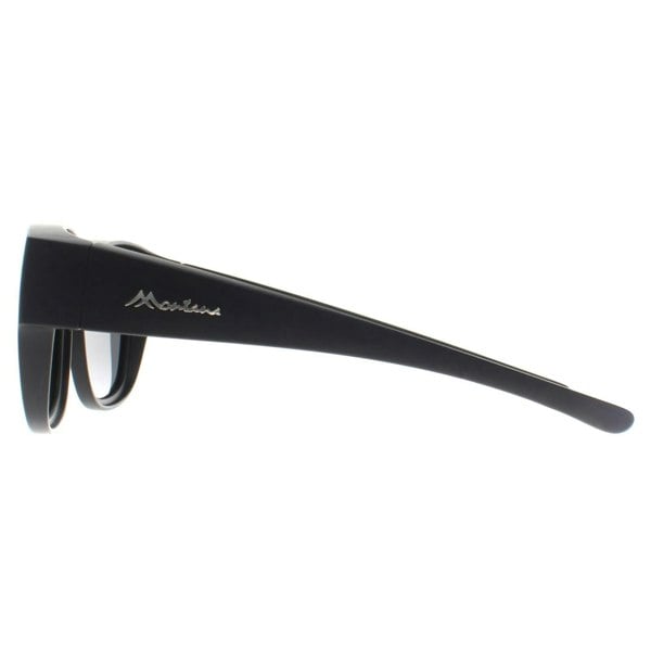 Montana Fit Over Glasses Sunglasses FO7 Matte Black Smoke Polarized
