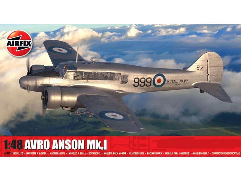 Airfix British Avro Anson Mk.1 (1:48 Scale)
