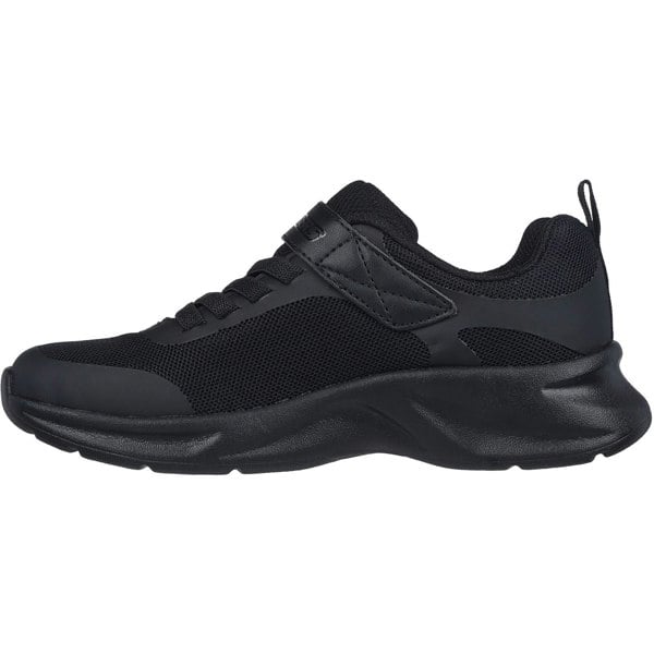 Skechers Dynamatic Textile Girls's Black Trainers