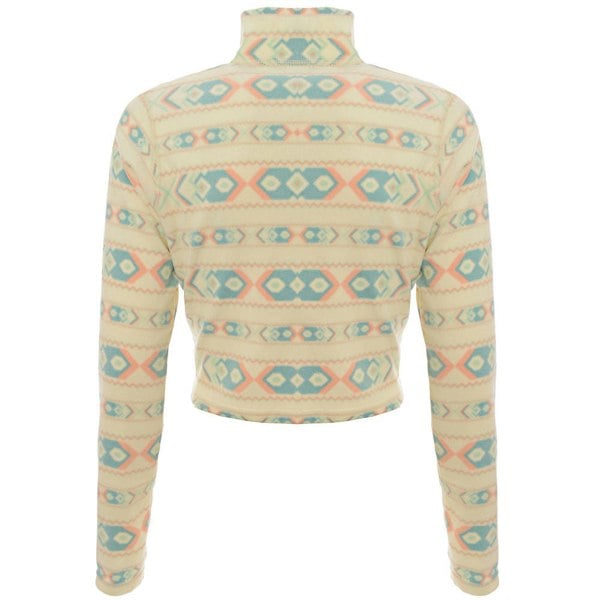 Berghaus Womens Prism Cropped 1/2 Ziptie Dye in Green