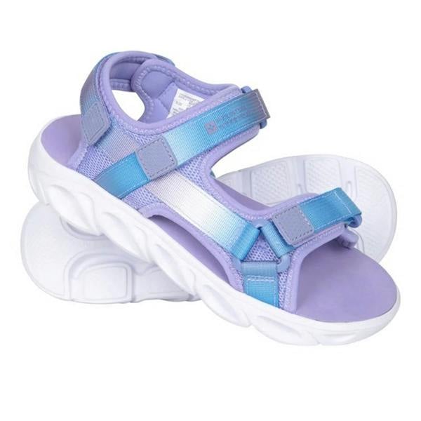 Mountain Warehouse Childrens/Kids Ripple Lightweight Sandals - Lilac - 