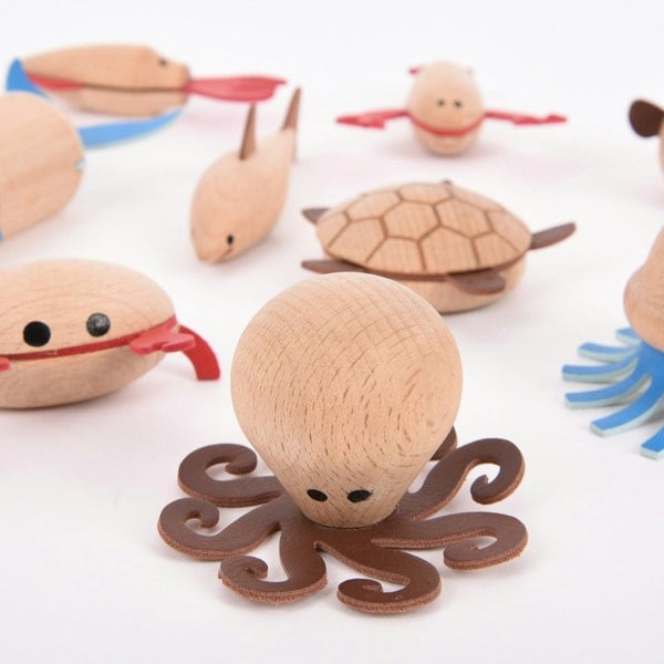 tickit Wooden Sea Creatures