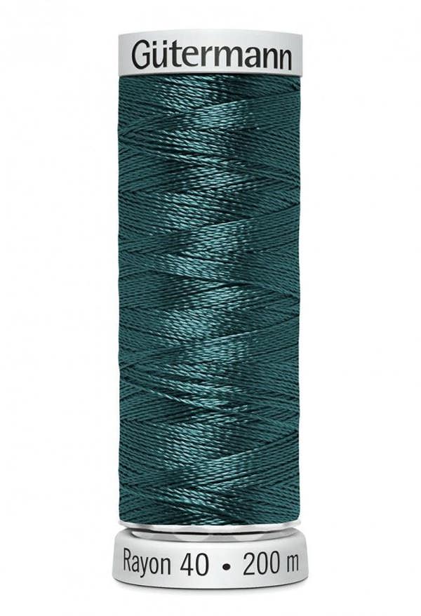 Gutermann No 40 Sulky Rayon Embroidery Thread 200m Rayon Thread Suitable For Embroidery