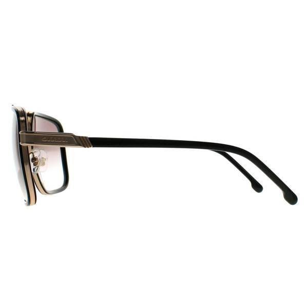 Carrera Sunglasses Carrera 1071/S LGD YK Black Gold Gold Mirror on Burgundy Gradient
