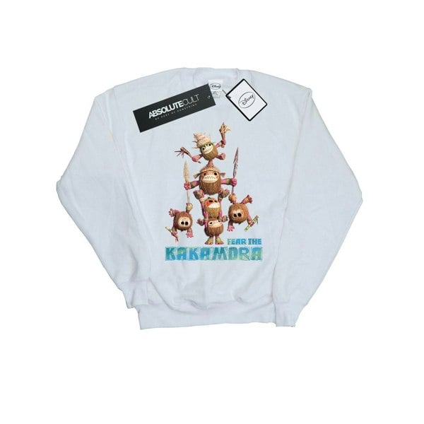 Disney Boys Moana Fear The Kakamora Sweatshirt - White