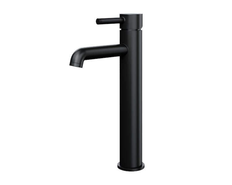 Flode Kumla | High Rise Mono Basin Mixer Tap | Matt Black