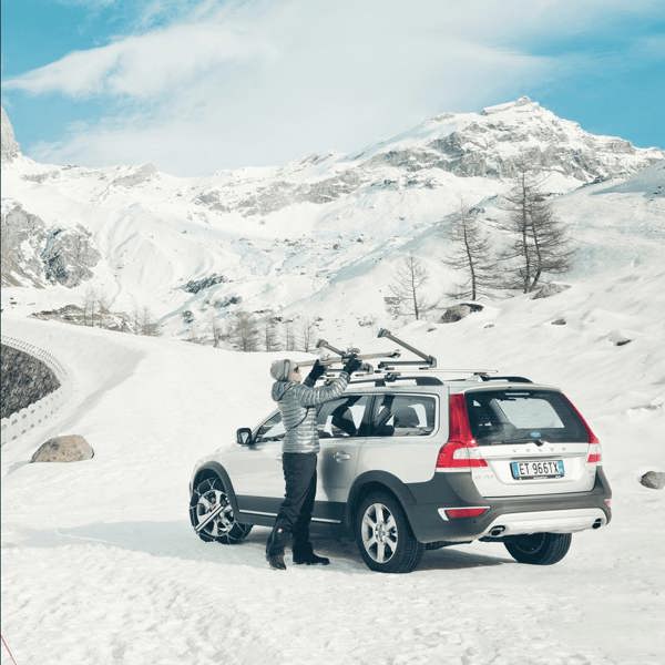 Thule SnowPack M Ski Snowboard Carrier Rack for Roof Bars 732400