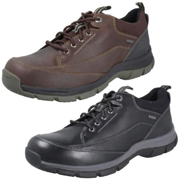 Clarks Mens Clarks Slip Resistant Waterproof Lace Up Shoes Spypath Lo GTX