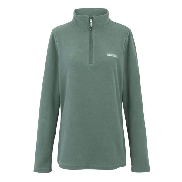 Regatta Great Outdoors Womens/Ladies Sweetheart 1/4 Zip Fleece Top - Spruce Green - 