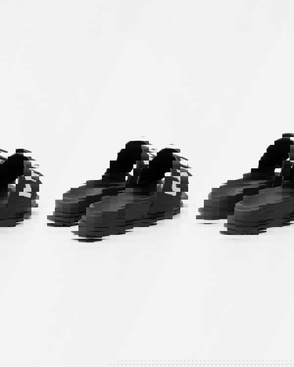 HUGO Match Mens Slides With Logo Strap NOS - Black 002