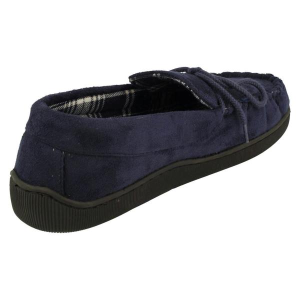 Rosebank Mens Rosebank Moccasin Slippers Ken-Mocc