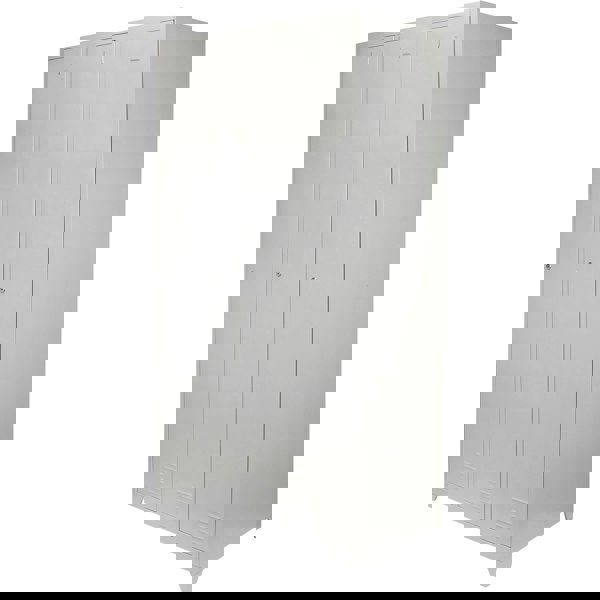 Monstershop Metal Storage Lockers - Three Doors, Grey