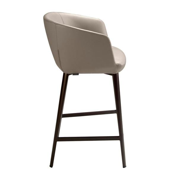 Angel Cerdá Grey leatherette stool 4134