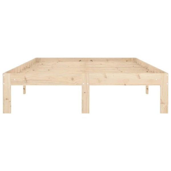 Berkfield Bed Frame Solid Wood Pine 120x200 cm