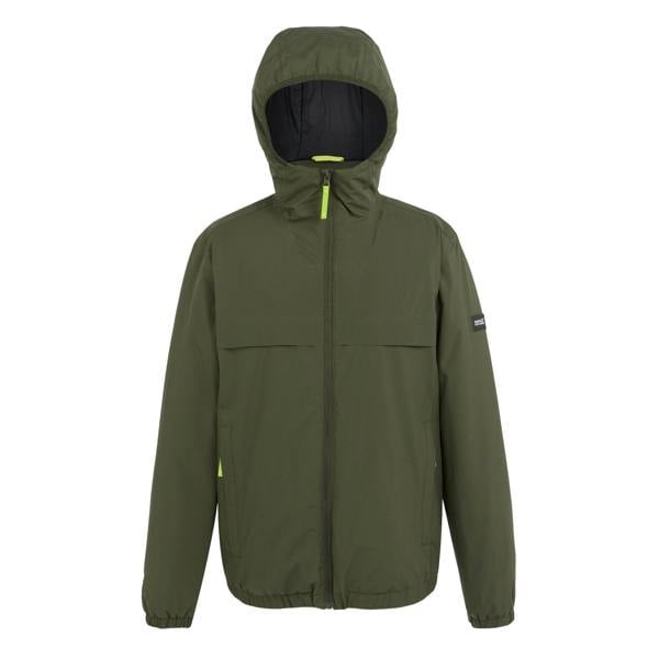 Regatta Mens Wiltom Waterproof Jacket - Dark Khaki - 