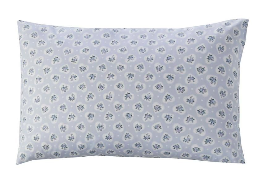 Cath Kidston Ticking Stripe Blue Super King Duvet Cover Set