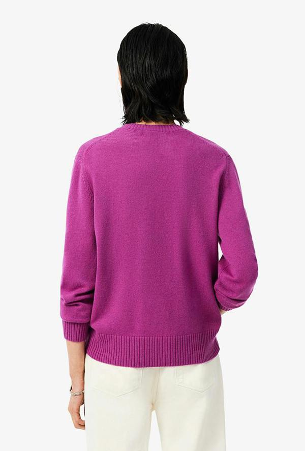 Lacoste Wool Crew Neck Sweater