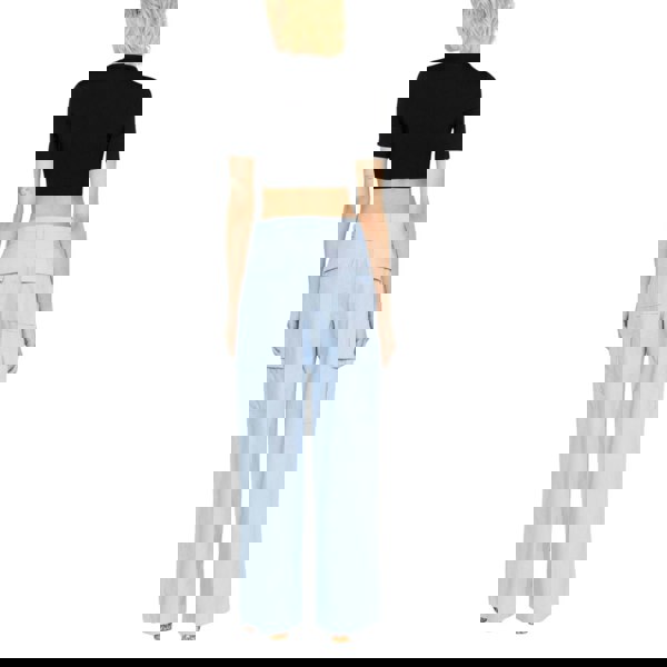 Off-White Zip Logo Crop Tee Black M