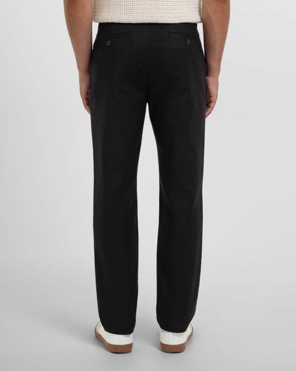 Steel & Jelly Smart Slim Fit Cotton Stretch Chino Trousers