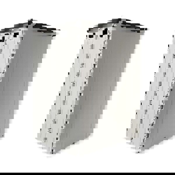 The 30L Foldable Dustbin from OLPRO pictured on a white background full assembled.