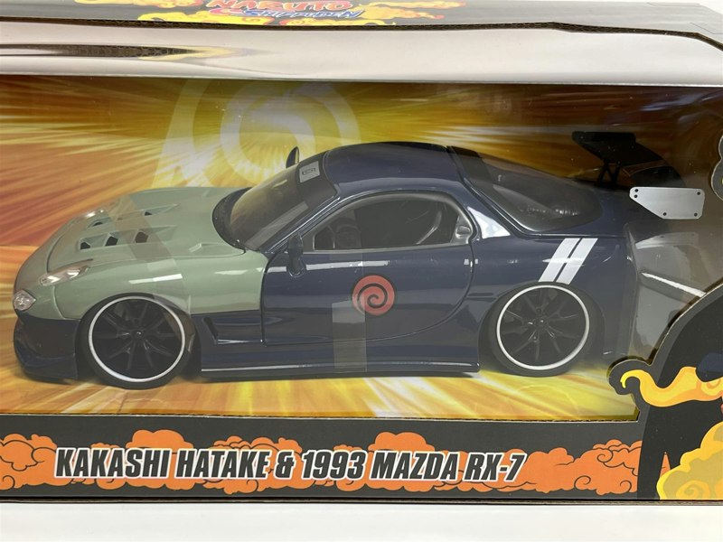 Jada Kakashi Hatake Naruto Shippudem and 1993 Mazda RX-7 1:24 Scale 253255055 34370